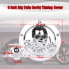 Goldfire 5 Hole Derby Timer Cover and Points Covers Fits