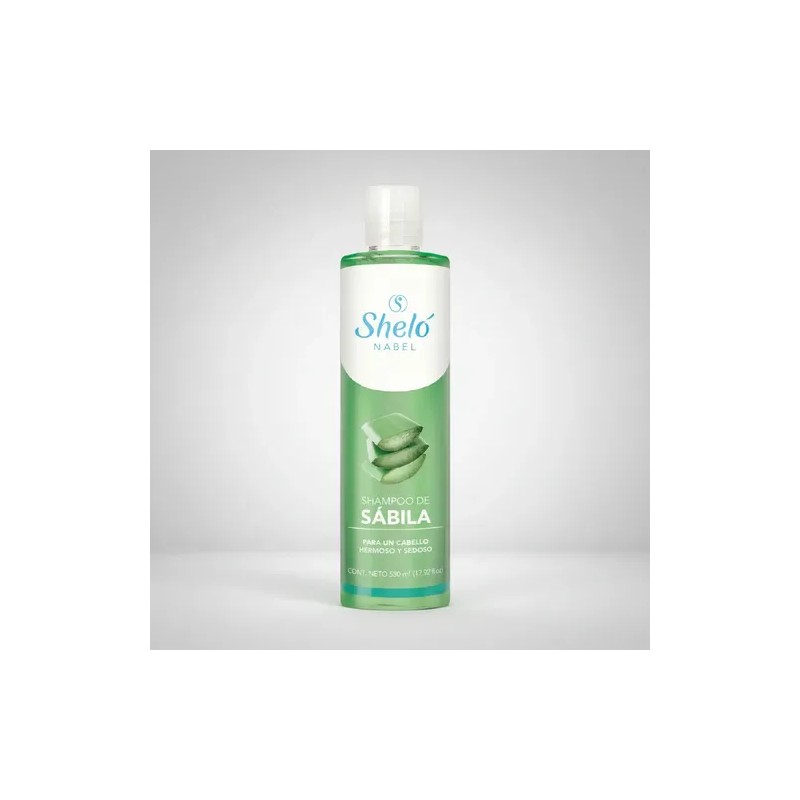 Shampoo De Sabila 530ml Sheló Nabel Botella
