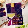 Lantern Press Champagne is Always The Answer, Champagne and Fireworks