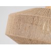 Coastal Large Woven Plug in Pendant Light with 14ft Handmade