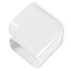 KuriProtect 5" Line Set Cover Parts for Ductless Mini Split (90°Flat Elbow)