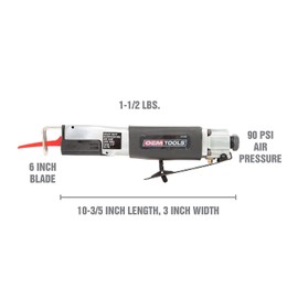 OEMTOOLS 24409 Heavy Duty Reciprocating Air Saw, Connect to Air Compressors to Cut Wood, Pipe, Hard to Remove Nails, Dry Wall, Fiberglass, and Aluminum