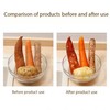 2 PCS Vegetable Brush,Vegetable Brush Scrubber for Fruits,Multifunctional Fruit and
