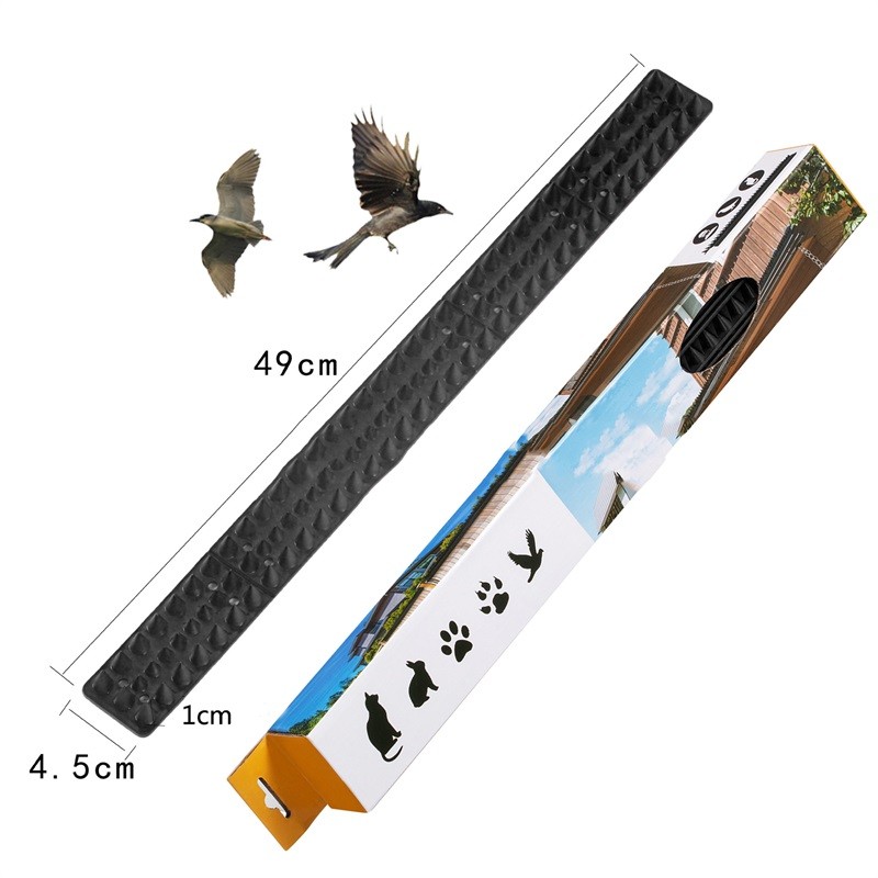 10pcs Plastic Bird Spikes High Flexibility Anti Thief Security Fence