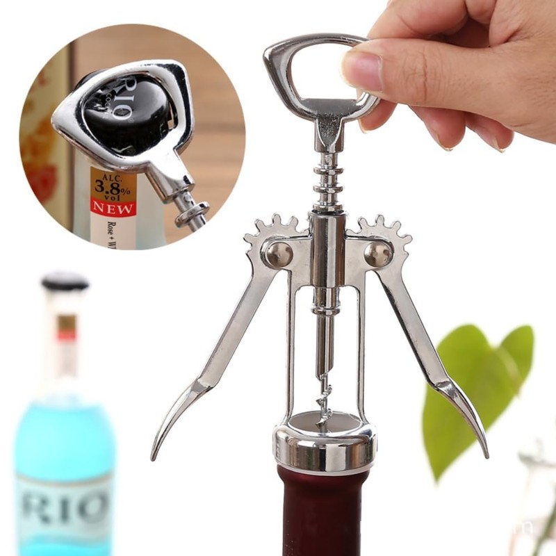 Wine Opener Wing Stainless Steel Corkscrew Wing Wine Opener Wine