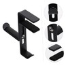 KOMBIUDA Adjustable Metal Headphone Rack Punch Under Desk Hook for
