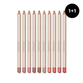 The Saem Cover Perfection Lip Pencil Base Overlip Liner Collection x 2 MNS Oat Close / 더샘 커버 퍼펙션 립 펜슬 베이스 오버립 라이너 모음 선택 X 2개 MNS 오트 클로즈