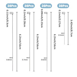 SUPERFINDINGS Pack of 100 Stainless Steel Wire Spinner Baits 8.7 16 cm Stainless Steel Fishing Bait Spinner Shaft for Making Fishing Lures