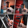 ValueMax 4-in-1 Hand Riveter/Rivet Gun, Pop Rivet Tool Kit with