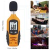 Decibel Meter, RISEPRO ® Digital Sound Level Meter Audio Noise
