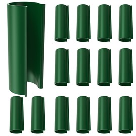 Jetec 16 Pcs Summer Clamp for PVC Pipe Greenhouses, Row Covers, Shelters, Bird Protection, 2.4 Inches Long(Green, for 1/2 Inch PVC Pipe)