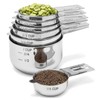 Measuring Cups, 7 Pcs Stainless Steel Cups and Spoons Stackable