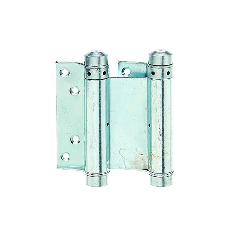 Gah-Alberts 411671 Double-Action Door Hinge Galvanised Raw Steel Height 100