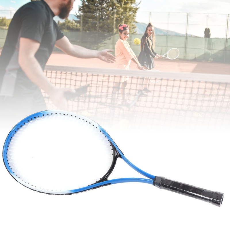 Kids Tennis Racket Shock Absorbing Aluminum Alloy Frame Training Tennis