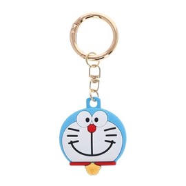 Marushin Soft Case For Air Tag Doraemon Face Tag, Doraemon H 1.7 x W 1.8 x D 0.4 inches (4.4 x 4.5 x 1 cm)