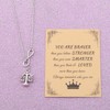 BEKECH Lawyer Gifts Scales of Justice Charm Lawyer Y Necklace