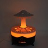 Water Drip Aromatherapy Diffuser 7 Color Light Mushroom Rain Humidifier