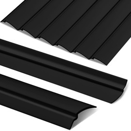 Maasechs 10 Pack 72" Vinyl Snap in Window Glazing Bead Resistant Window Frame Seal Snap in Glazing Bead Vinyl Spline (Black)