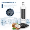PERCOLA Manitowoc K00338/K00337 Arctic Pure Ice Maker Water Filter, Compatible