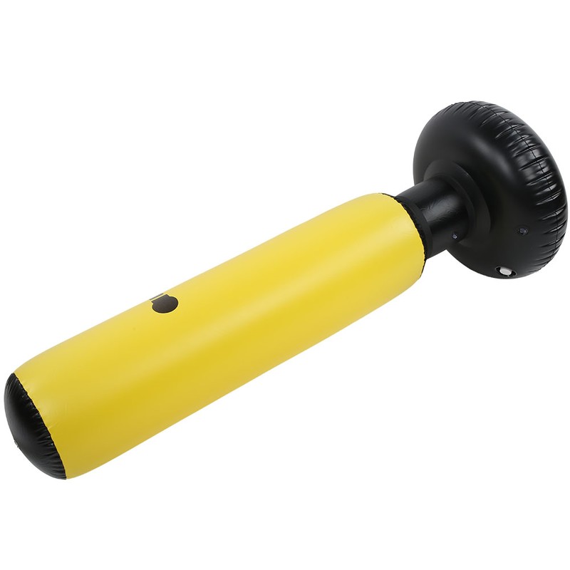 Inflatable Boxing Column Adults Fitness Decompression Sandbag Punching Bag ThickenYellow