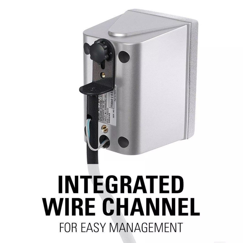 Sanus Adjustable Height Speaker Stand - Extends 28" to 38"