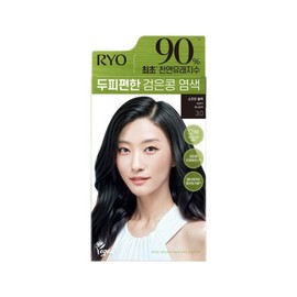 Lyo 려 두피편한 검은콩 염색 3.0 소프트블랙 120g Ryo Scalp-Friendly Black Bean Hair Dye 3.0 Soft Black 120g