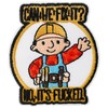 XMJY Funny Hook and Loop Patch - Can We Fix