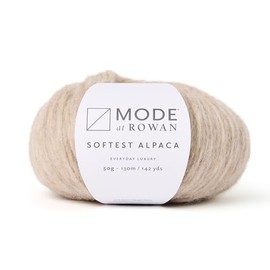 Mode at Rowan, Softest Alpaca, Linen, 50g