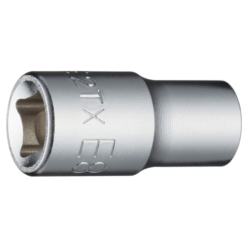 Tone 2TX-E08 E-Type Torx Socket, 0.25 inch (6.35 mm) Drive