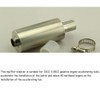 Acxico 1Pcs Stainless Steel Silencer For 23CC-35CC Gasoline Engine Accelerating