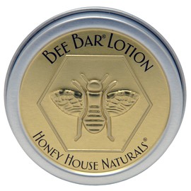 Honey House Naturals Small Bee Bar Lotion, Vanilla, 0.6 Ounce