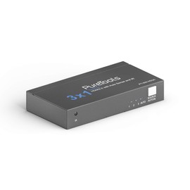 PureTools SW-HD3A - 3x1, 4K 18Gbps HDMI Switch with "Auto Sense"