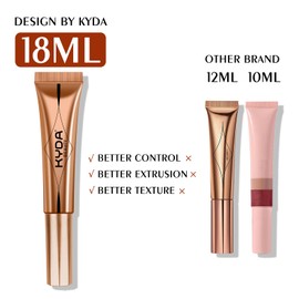 KYDA Contour Beauty Wand, Liquid Face Contouring with Cushion Applicator, High Coverage Natural Matte Finish, Lightweight Blendable Super Silky Cream Contour Stick-Light to Medium