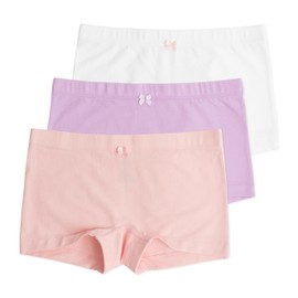 Lucky & Me Girls Undershorts for Under Dresses and Uniforms, Sophie Shortie 3 Pack, Pastel Size 2-3 Years