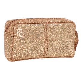 Gusti Schlüsseltasche Leder - Butler Schlüsseletui Schlüsselmappe Schlüsselmäppchen Damen Gold Leder