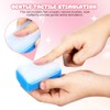 Healvian Juego Cepillos Esponja Baño Bebé Cepillo Sensorial Costra Láctea