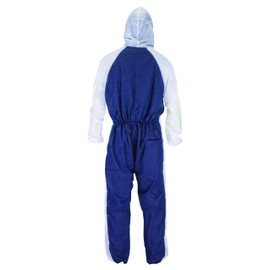 SAS Safety 6937 Moonsuit Nylon Front/Cotton Back Coverall, Medium, Neutral