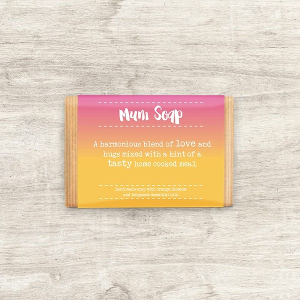 Funny Love Mum Hand Made Soap Bar - 100% Natural