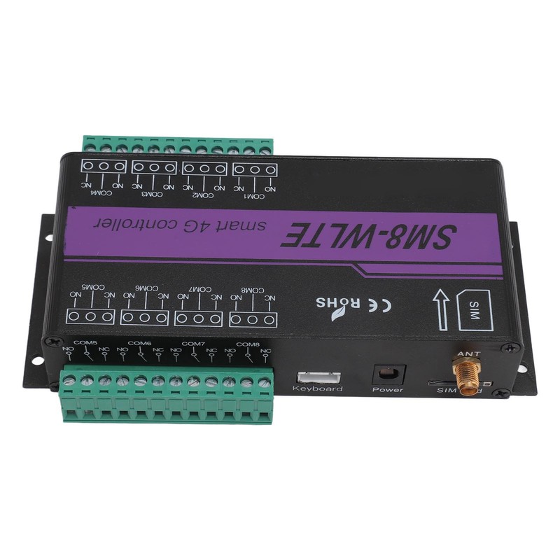 GSM Gate Opener 8 Channel 4G Mobile Phone Access Controller
