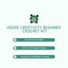 HOUSE CREATIVITY Crochet Kit for Beginners, Animals Crochet Kit with
