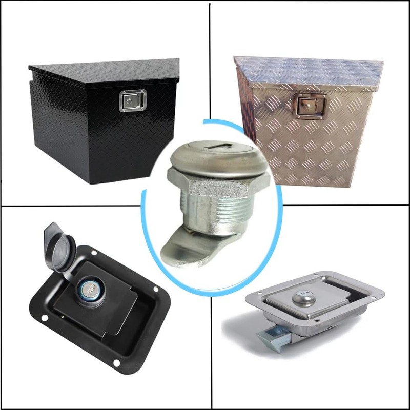 2 Pack Truck Tool Box Lock Replacement with Keys Pickup