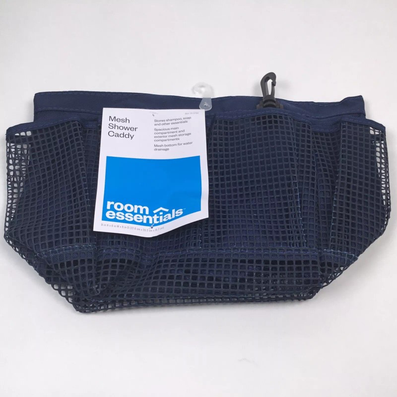 Room Essentials Shower Caddy Mesh Tote Bag Dorm College Spacious