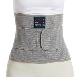 Abdominal Binder Post Surgery Tummy Tuck - Postpartum Belly Band Wrap | Post C Section Belly Binder Recovery | Stomach Compression Hernia Belt For or Women After Pregnancy