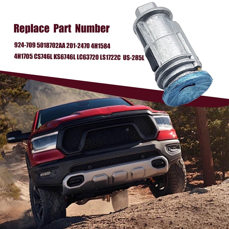 Ignition Lock Cylinder Switch with 2 Keys Fit for 2001-2010