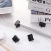 Epakh 8 Pieces Metal Hanging Divider Rail Clip File 4