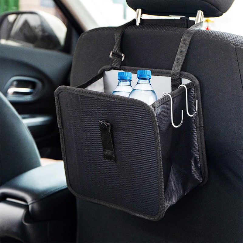 MEMOFYND 1 x Foldable Car Trash Bin, Car Organiser, Car