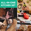 HAUSHOF Kitchen Knife Set, 5 PCS Knife Sets with Arcylic
