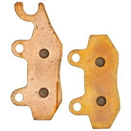 NICHE Ceramic Front/Rear Right-Hand Brake Pad Set for Can-Am 71550336 3 Pack