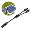 Conector Y MC4 para Panel Solar, Cable de Extensión Paralelo