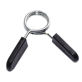 AIMALL Clips Dumbbell Gym Weight Bar Collar Spring Standard Barbell 28mm Lock Clamp, Durable Iron Gym Weight Bar Collar Clips with Rubber Grip